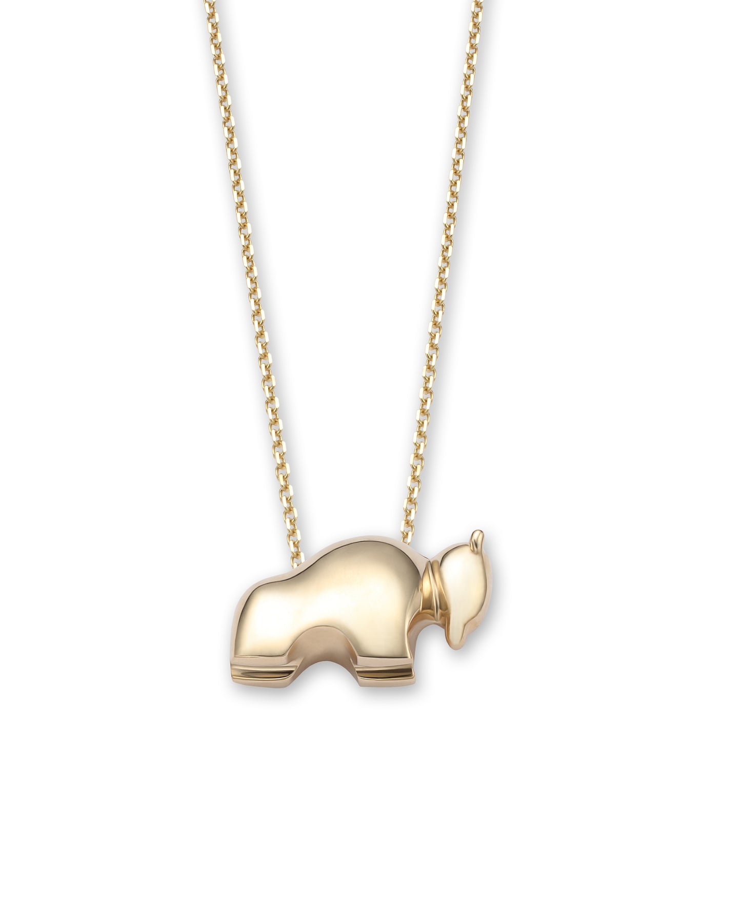 Gold Buffalo Kortz Necklace